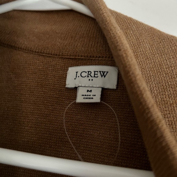 J. Crew Camel Cotton Blazer Jacket - Picture 4 of 4